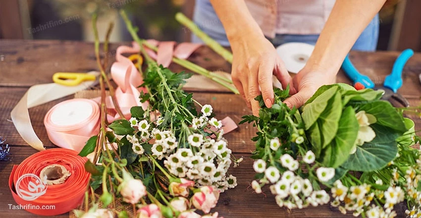 انتخاب گل آرایی همایش