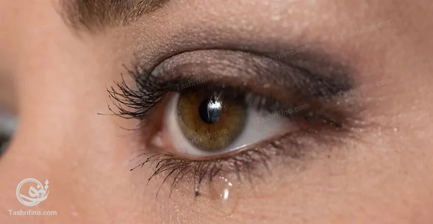 مدیریت بحران اشک ریزی هنگام ارایش چشم عروس