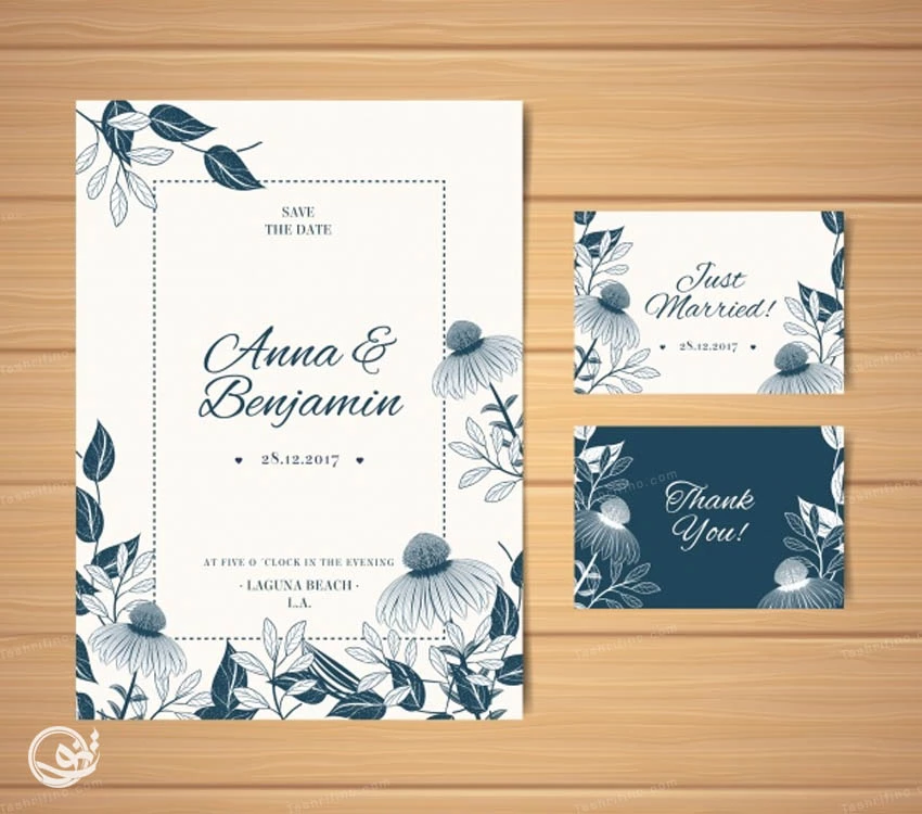 هزینه سفارش کارت عروسی