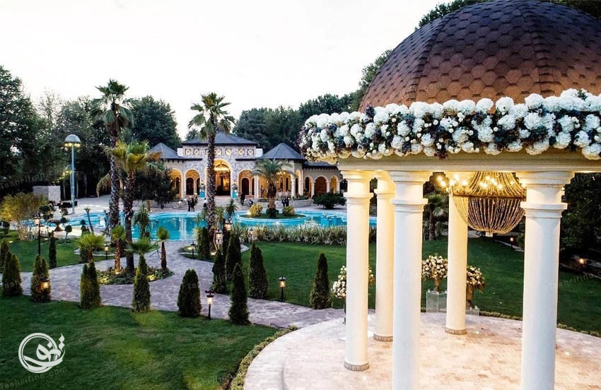 هزینه اجاره باغ تالار عروسی در تهران