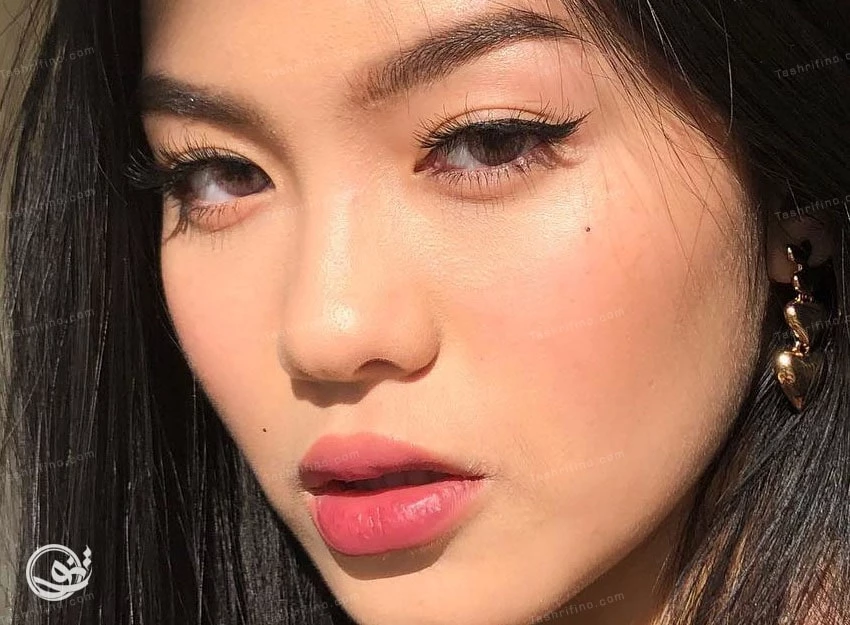 آرایش چشم مدل چشم آسیایی یا بادامی