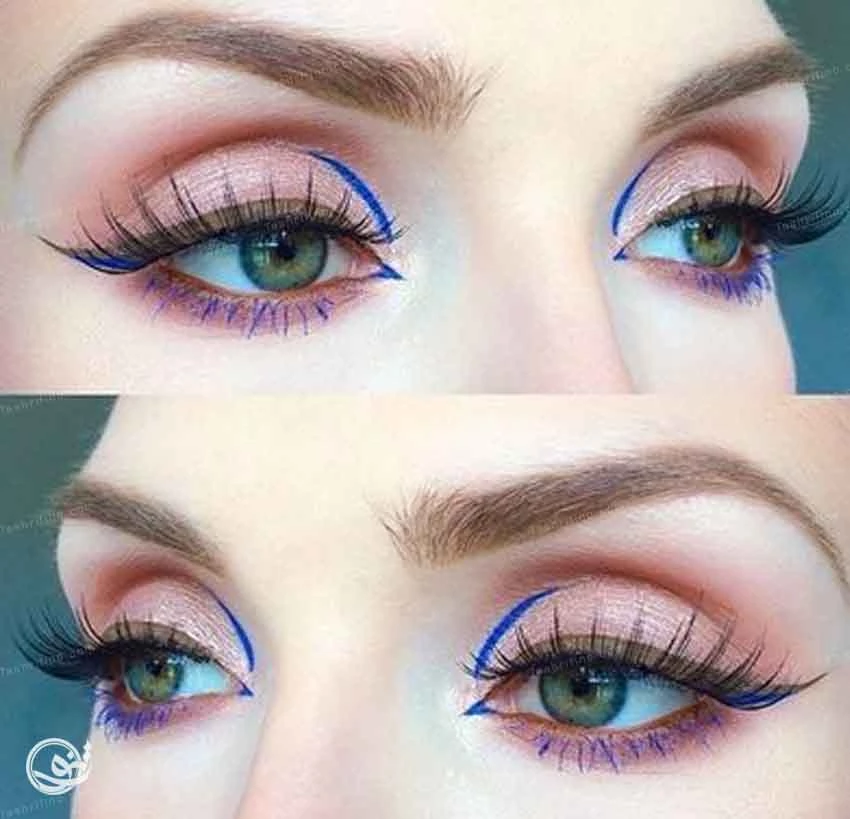 آرایش چشم فانتزی یا فشن