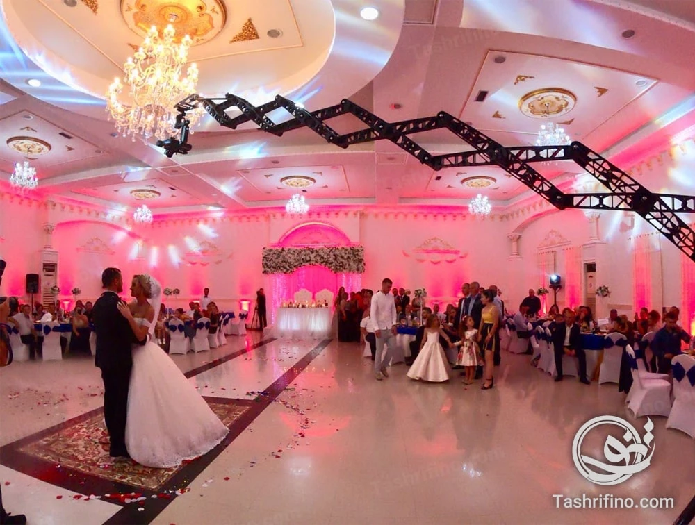 استفاده از کرین در عروسی