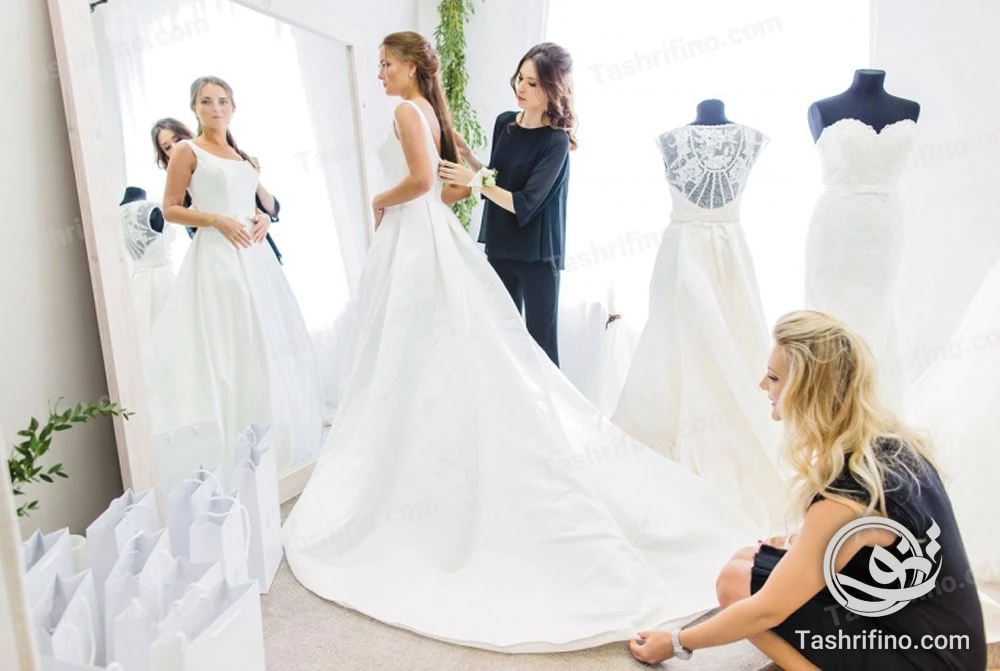 انتخاب لباس عروس متناسب با فرم بدن