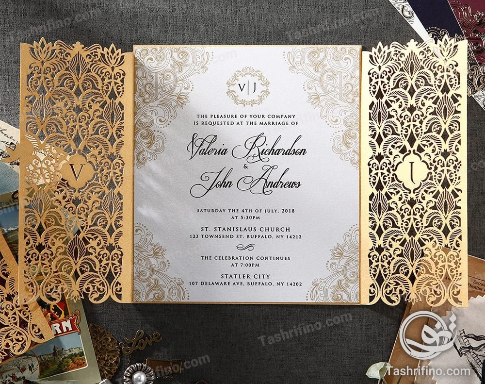 کارت عروسی لوکس