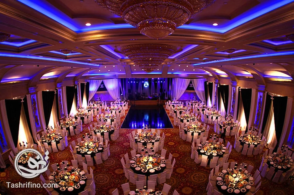 انتخاب باغ تالار عروسی - تشریفینو