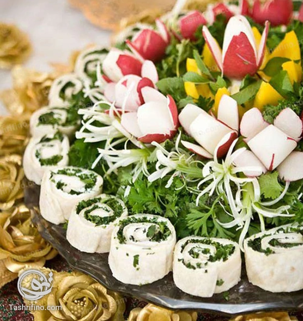 نان پنیر سفره عقد