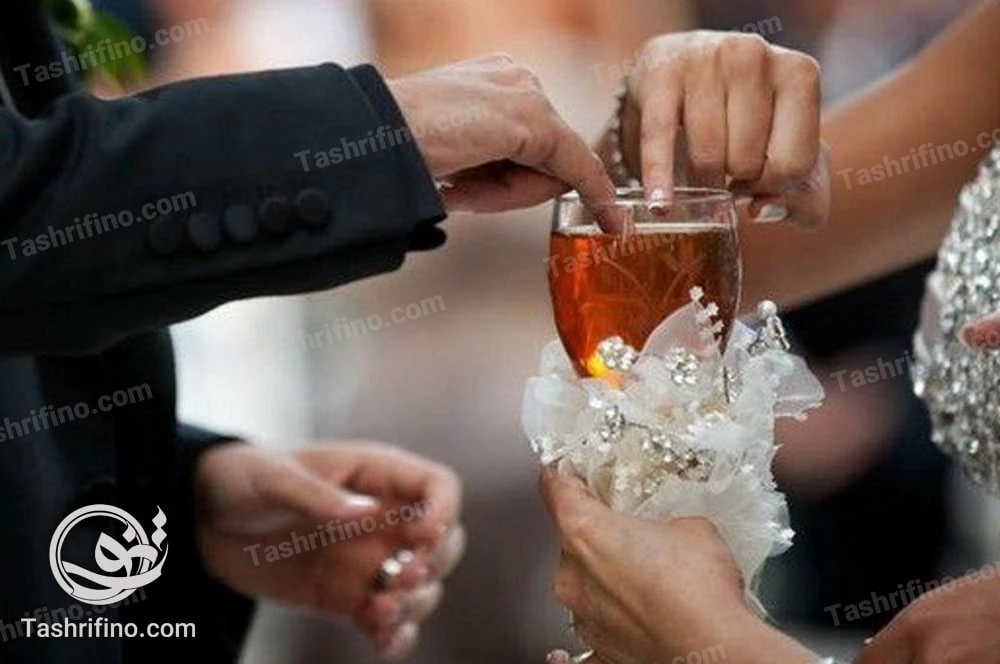 جام عسل سفره عقد