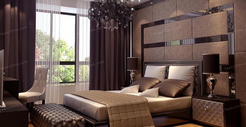 50 دیزاین اتاق خواب از جدیدترین مدل تخت خواب عروس و داماد (شیک ، راحت، سلطنتی)