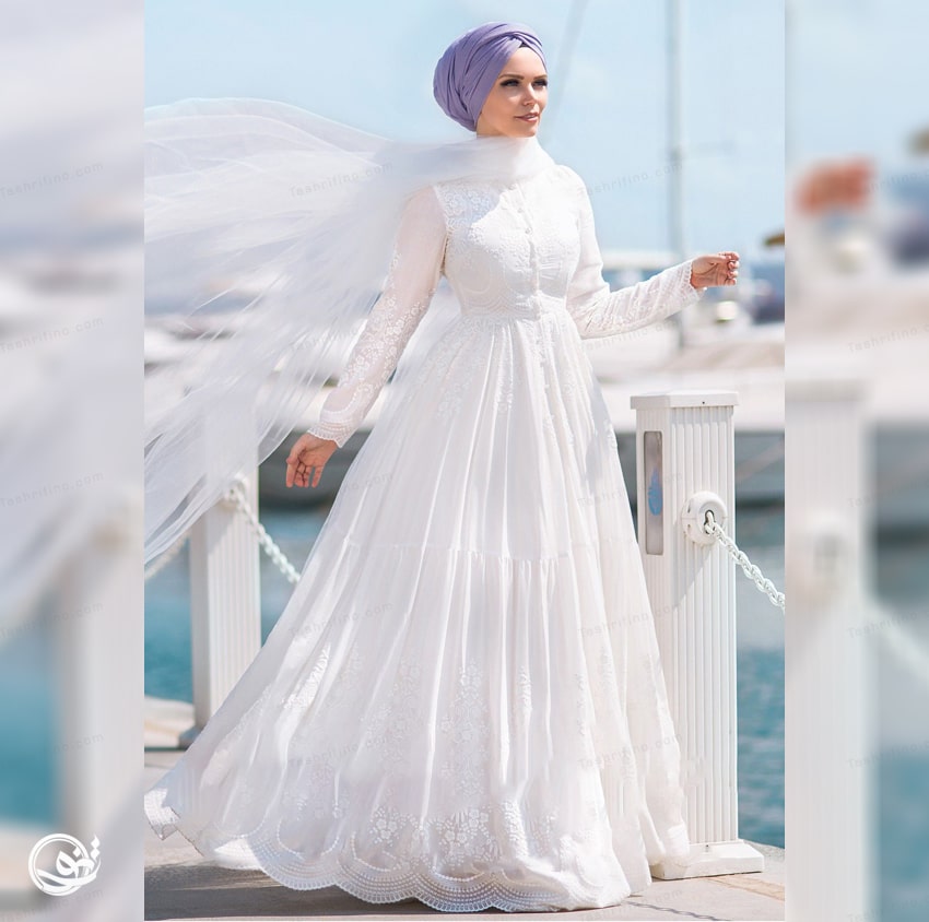 جدیدترین مدل لباس عروس اسلامی