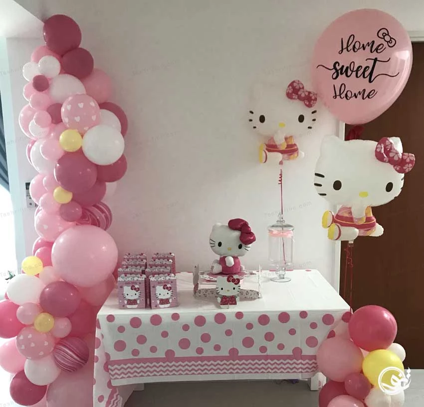 تزیین جشن تولد با بادکنک عروسکی