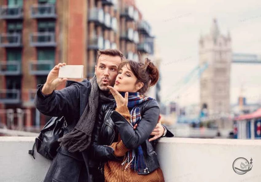 ایده عکس دونفره بدون چهره