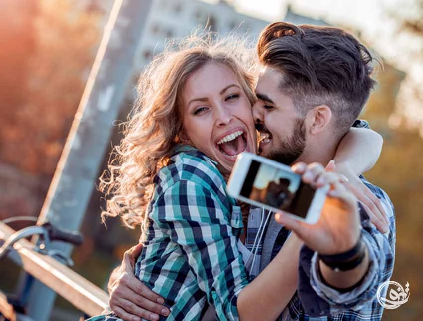 ایده عکس دونفره بدون چهره