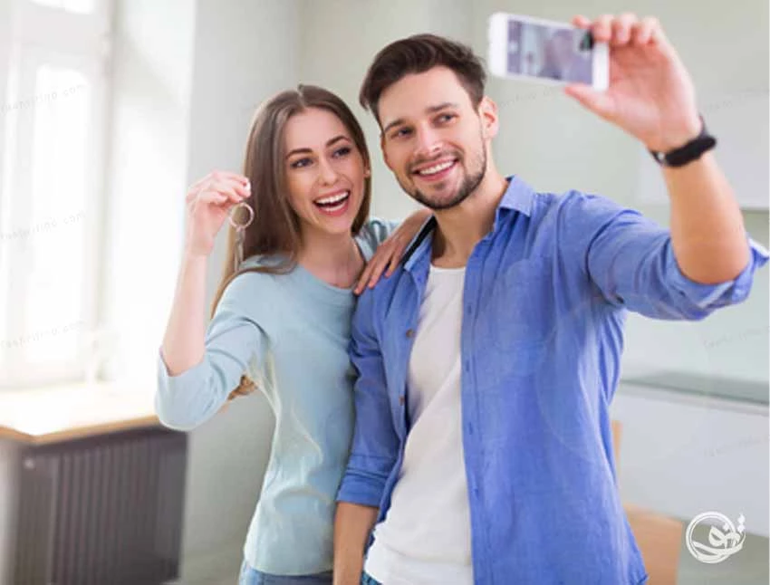 ایده عکس دونفره بدون چهره