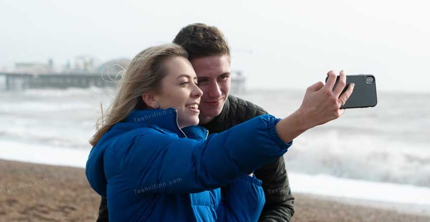 ایده عکس دونفره بدون چهره