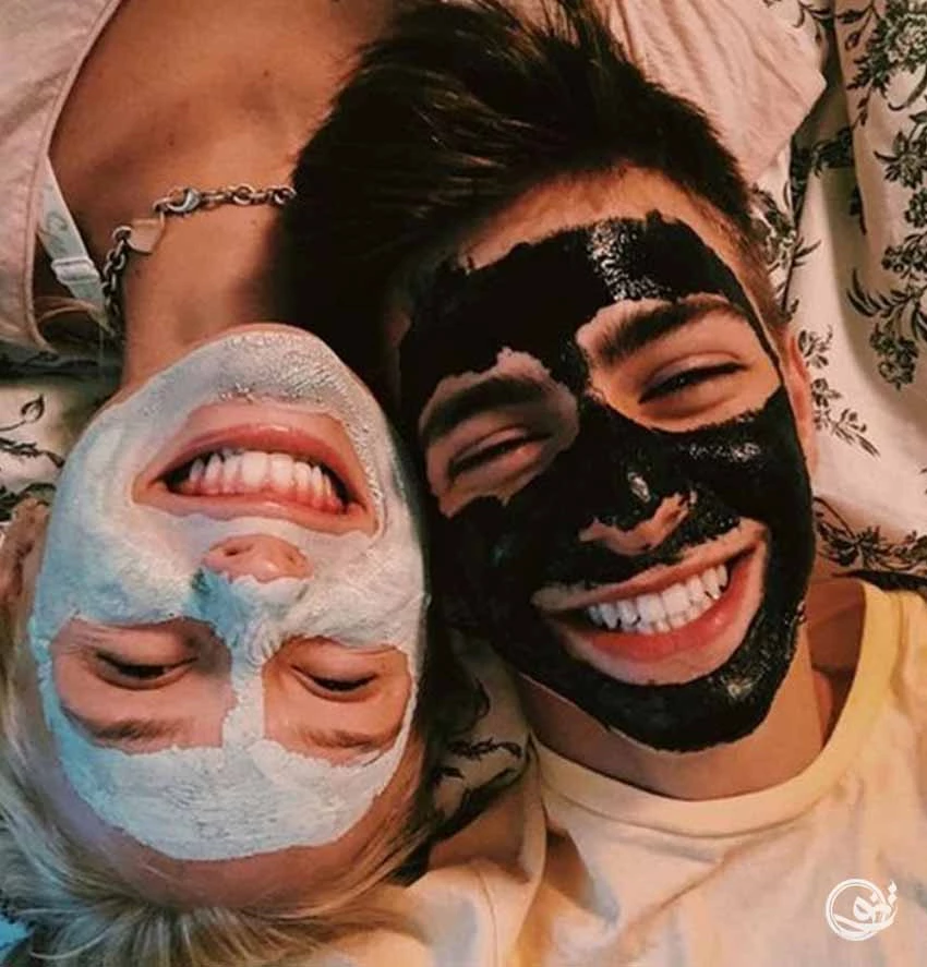 ایده عکس دونفره بدون چهره