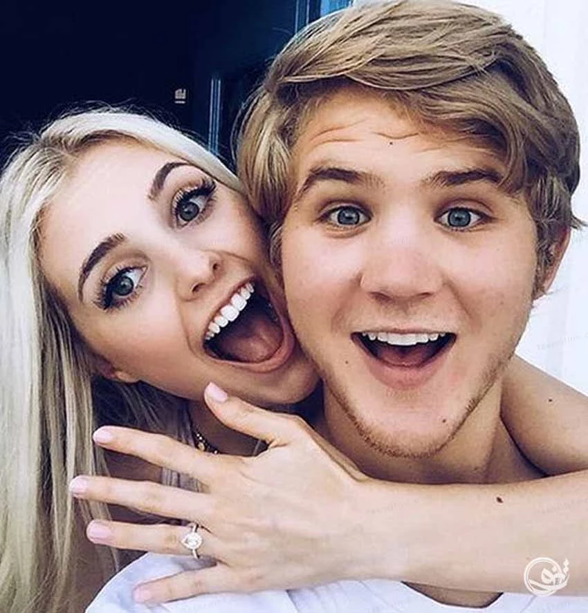 ایده عکس دونفره بدون چهره