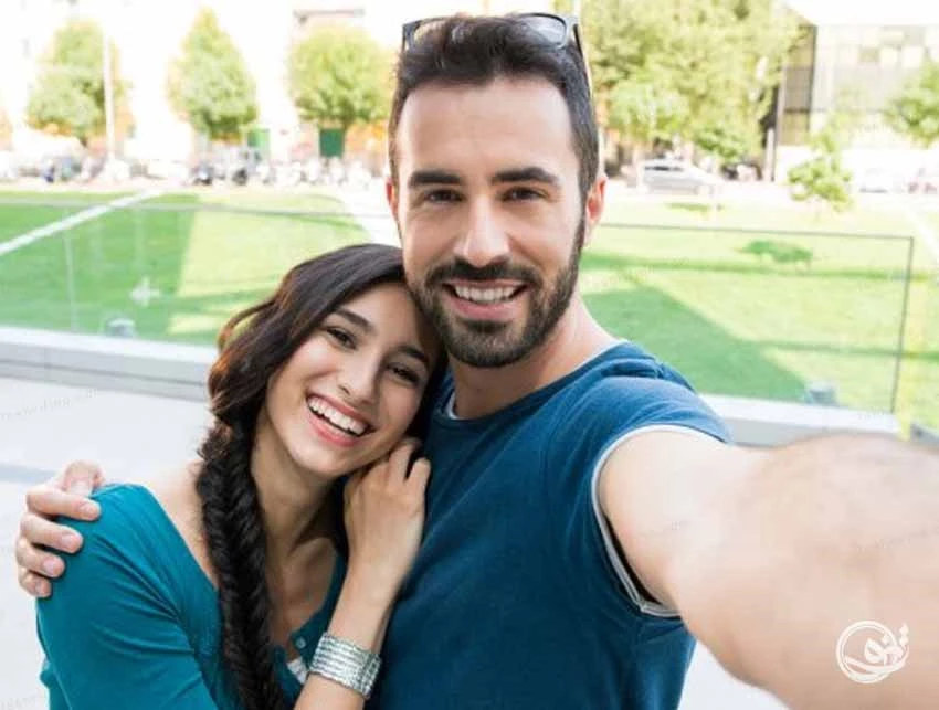 ایده عکس دونفره بدون چهره