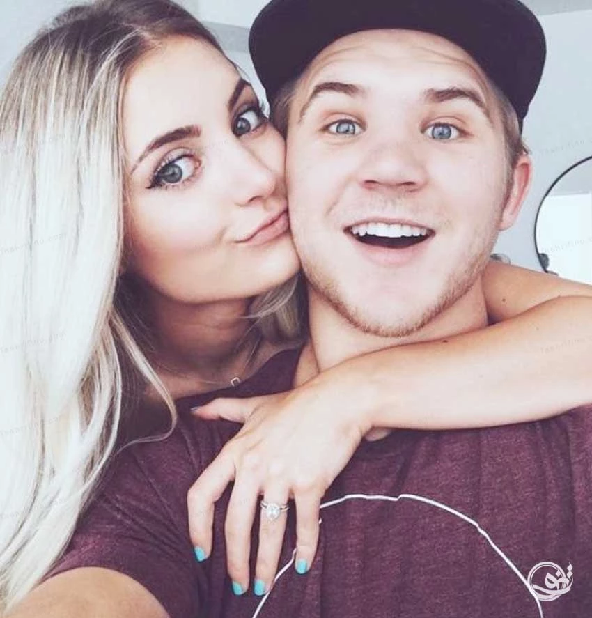 ایده عکس دونفره بدون چهره