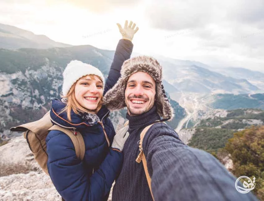 ایده عکس دونفره بدون چهره