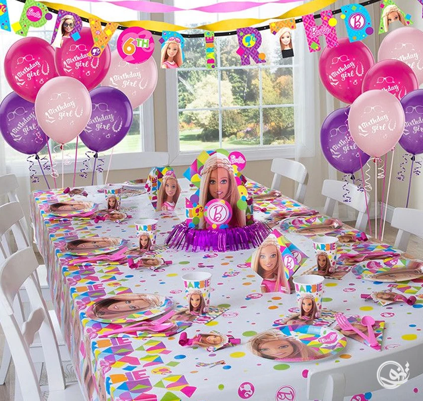 Где отметить день рождения 9 лет девочке. Детская вечеринка в стиле Барби. Детский день рождения в стиле Барби. День рождения в стиле Барби для девочки. Тематическое день рождения для девочки 10 лет.