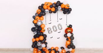 30 ایده جذاب بادکنک آرایی هالووین
