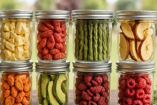 انواع میوه های مناسب برای تولید میوه پفکی ترد و جذاب