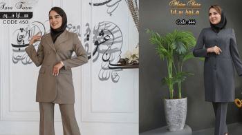 چطور مانتو شلوار اداری را شیک و حرفه‌ای ست کنیم؟